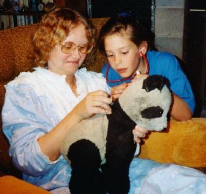 John Compagno wife with their daughter Emily Compagno.